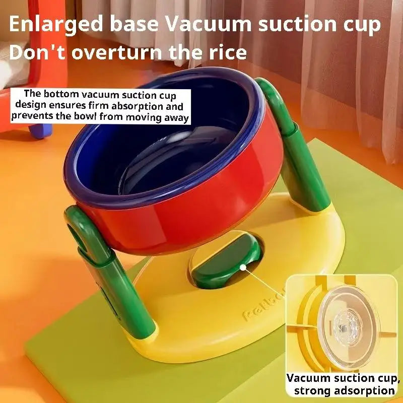 Pet Feeder Slow Feed Bowls Double Bowls Foldable with 3 Adjustable Height Suitable for Pets of Different Heights Water Feeding