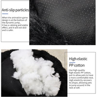 Super Soft Pet Cat Bed Plush Full Size Washable Calm Bed Donut Bed Comfortable Sleeping Artifact Suitable For All Kinds Of Cats