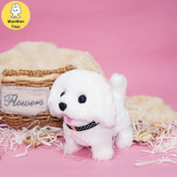 Children's Play House Toy Pet Toy Electric Plush Puppy Electronic Dog Mobile Barking Interactive Doll Holiday Gift Birthday Gift