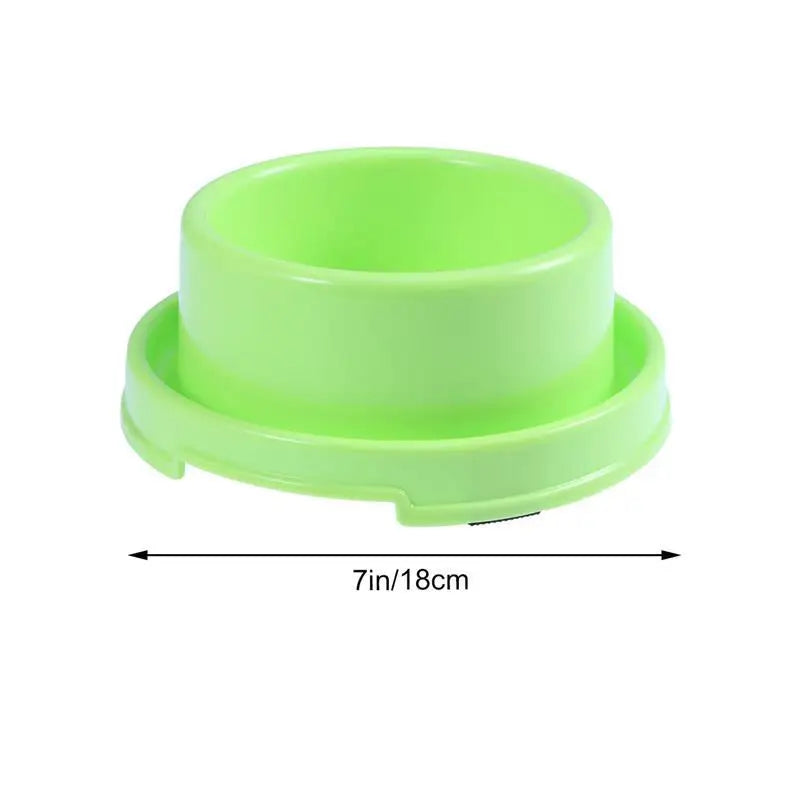 Bowls Bowl Dog Cat Food Pet Feeding Ant Water Proof Feeder Anti Pets Puppy Dish Outdoor Drinking Stainless Dispenser Set Dogs