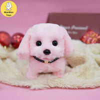 Children's Play House Toy Pet Toy Electric Plush Puppy Electronic Dog Mobile Barking Interactive Doll Holiday Gift Birthday Gift