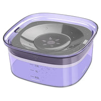 2L Dog Water Bowls Pet  Floating Drinking Bowls Cat Anti Wet Mouth Anti Splash Large Capacity Drinker For Small Mid Large Dog