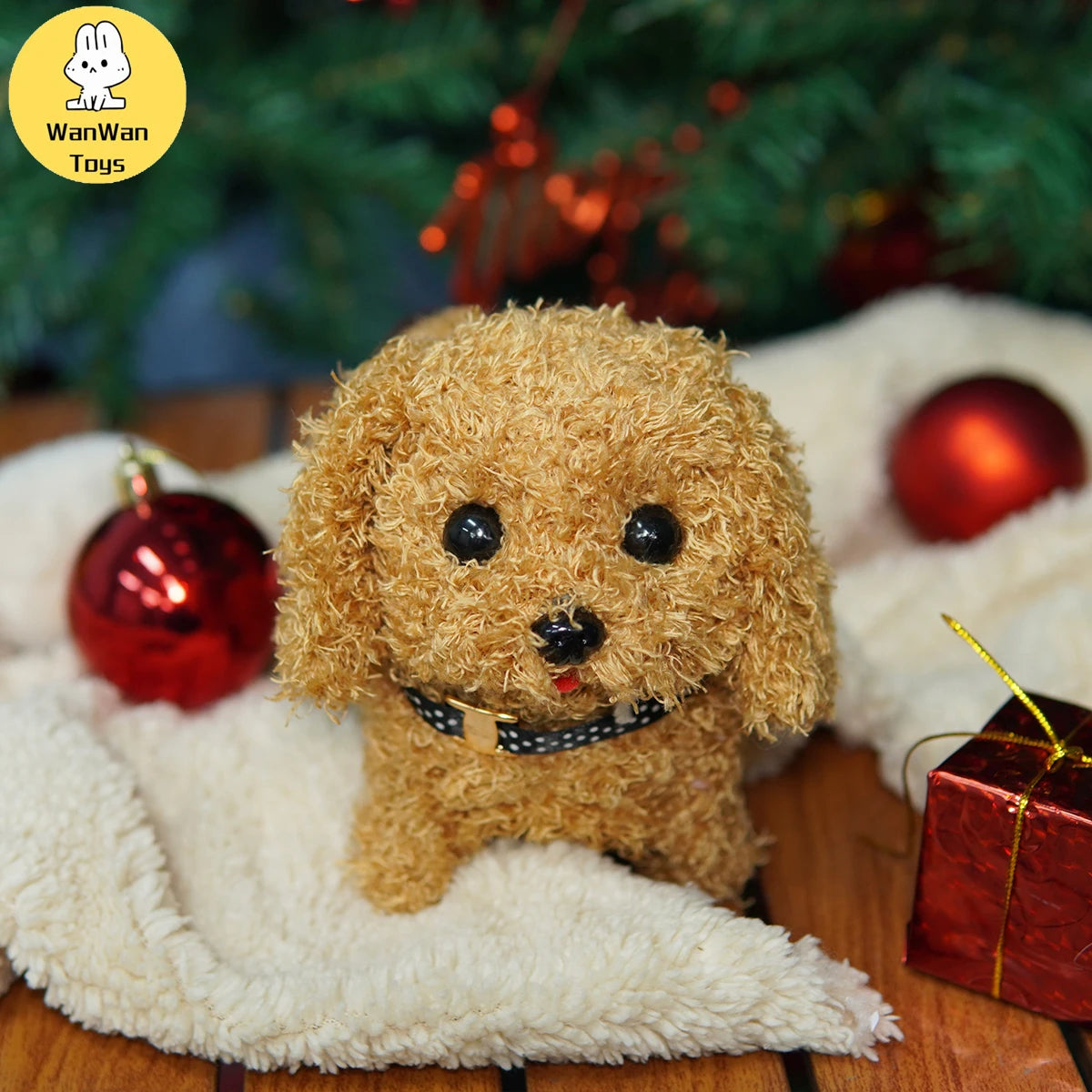 Children's Play House Toy Pet Toy Electric Plush Puppy Electronic Dog Mobile Barking Interactive Doll Holiday Gift Birthday Gift