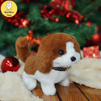 Children's Play House Toy Pet Toy Electric Plush Puppy Electronic Dog Mobile Barking Interactive Doll Holiday Gift Birthday Gift