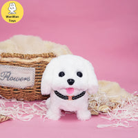 Children's Play House Toy Pet Toy Electric Plush Puppy Electronic Dog Mobile Barking Interactive Doll Holiday Gift Birthday Gift