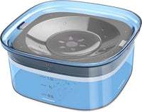 2L Dog Water Bowls Pet  Floating Drinking Bowls Cat Anti Wet Mouth Anti Splash Large Capacity Drinker For Small Mid Large Dog
