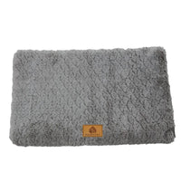 3D Foam Pet Bed With Removable Washable Faux Fur Cover Orthopedic Waterproof Dog Bed For Crate Anti-Slip Bottom Dog Bed