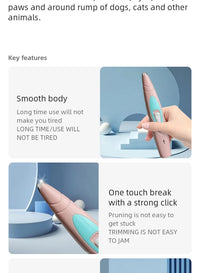 Shaver Pet Electric Hair Trimmer Professional Dog Cat Care Supplies Foot Hair Trimming Artifact Pet Grooming Hairdresser