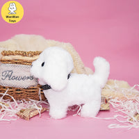 Children's Play House Toy Pet Toy Electric Plush Puppy Electronic Dog Mobile Barking Interactive Doll Holiday Gift Birthday Gift