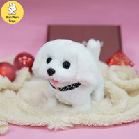 Children's Play House Toy Pet Toy Electric Plush Puppy Electronic Dog Mobile Barking Interactive Doll Holiday Gift Birthday Gift
